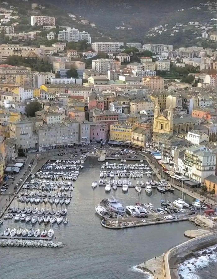Pres Du Vieux Port Studio Terrasse Vue Degagee Eglise De Saint Jean Bastia  Bagian luar foto